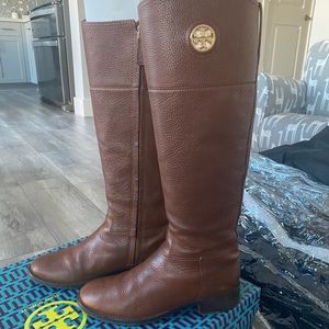 Tory Burch brown boots